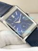 SWISS Replica Jaeger LeCoultre Reverso Duoface Small Seconds Flip Series Blue Face Watch 29mm (5)_th.jpg